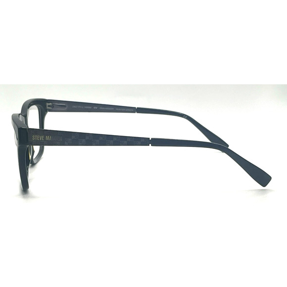 STEVE MADDEN SWAAAGGER BLACK EYEGLASSES SUNGLASSES FRAMES 54-17-145